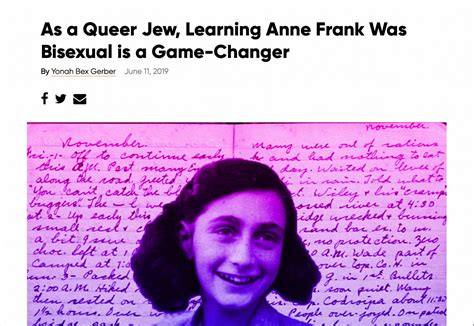 was anne frank bisexual|Hidden pages from Anne Frank’s diary discuss sexuality